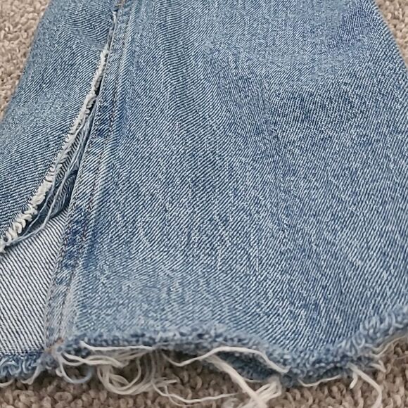 EUC Zara Women Destroyed distressed Highrise split leg bootcut jeans - Picture 11 of 13